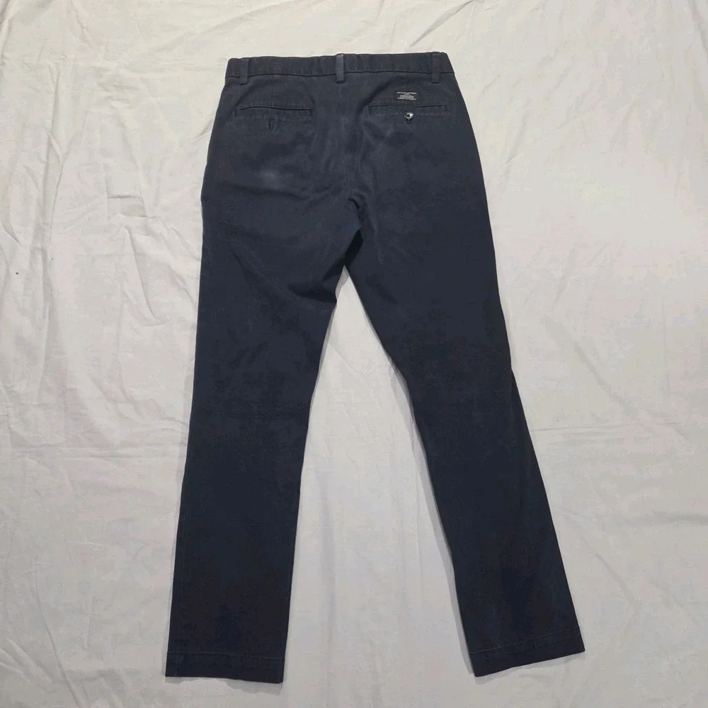 Banana Republic Pants Mens 31x32 Fits 31x29.5 Blue Aiden Fit Cotton Chino Casual